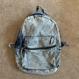 LF light denim backpack